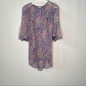 D-signed Disney Sheer Paisley Pattern Top